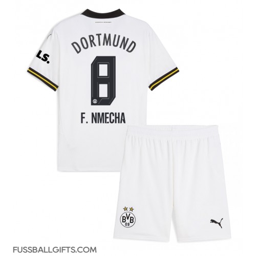 Borussia Dortmund Felix Nmecha #8 Fußballbekleidung 3rd trikot Kinder 2024-25 Kurzarm (+ kurze hosen)